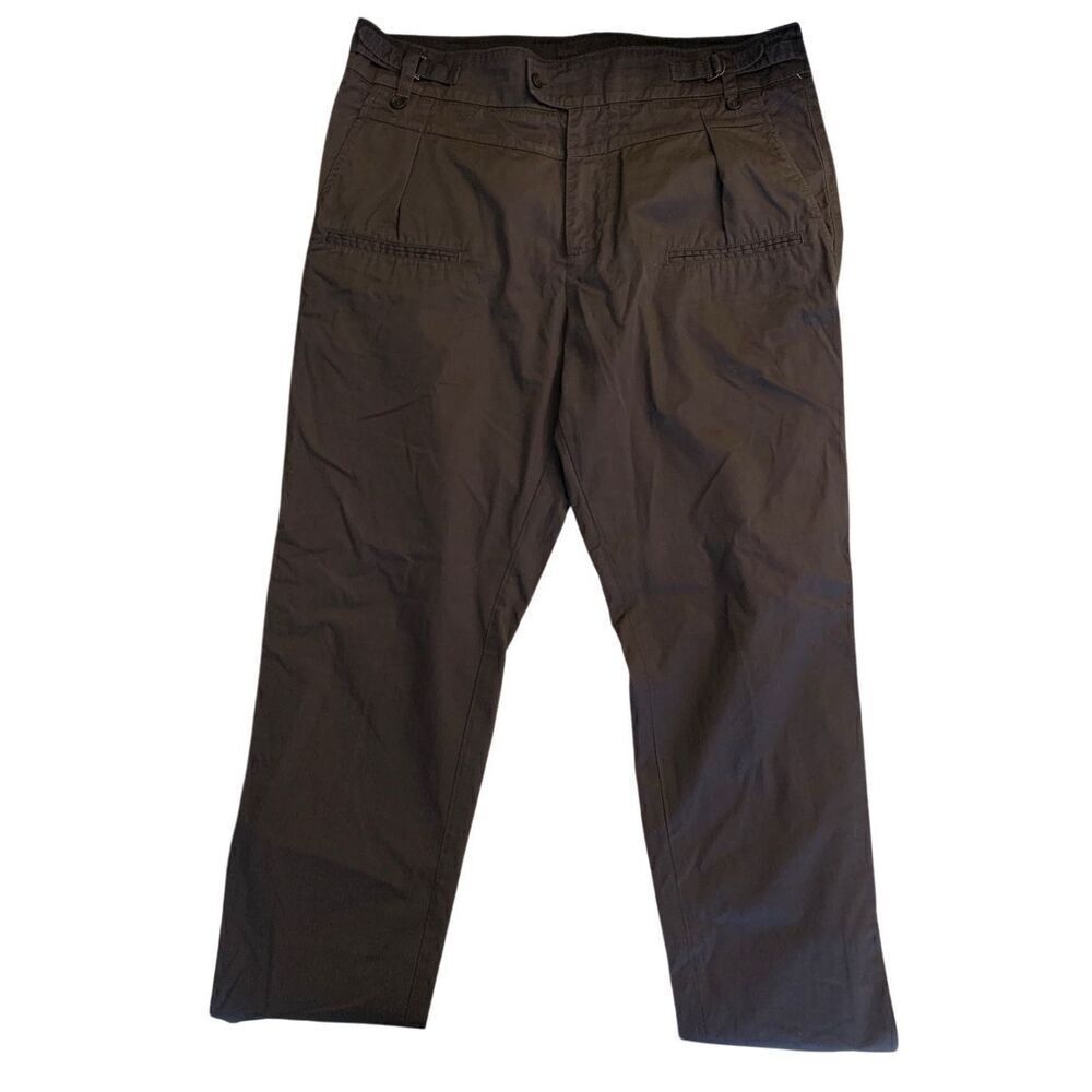 Dolce and Gabbana cargo utility wide leg baggy pants Made In Italy women's 52